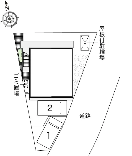 ★手数料０円★所沢市小手指南１丁目　月極駐車場（LP）